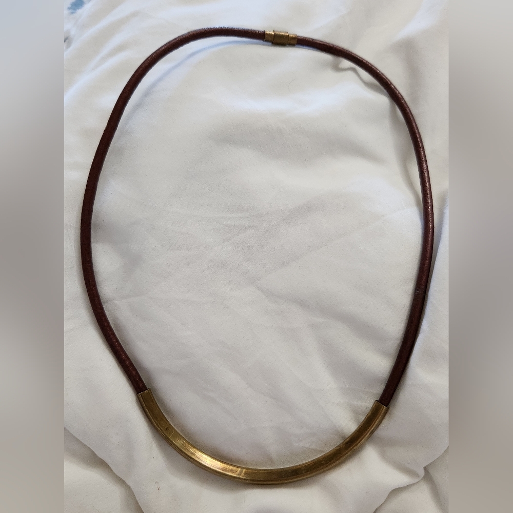 1968 Vintage Brass Necklace